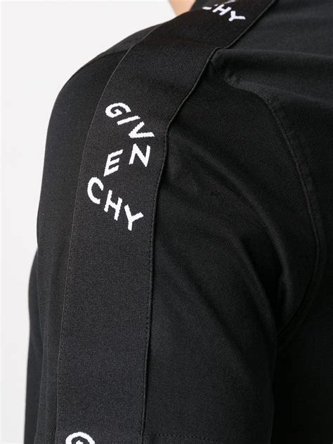 givenchy tape logo shirt|Givenchy Designer Shirts for Men .